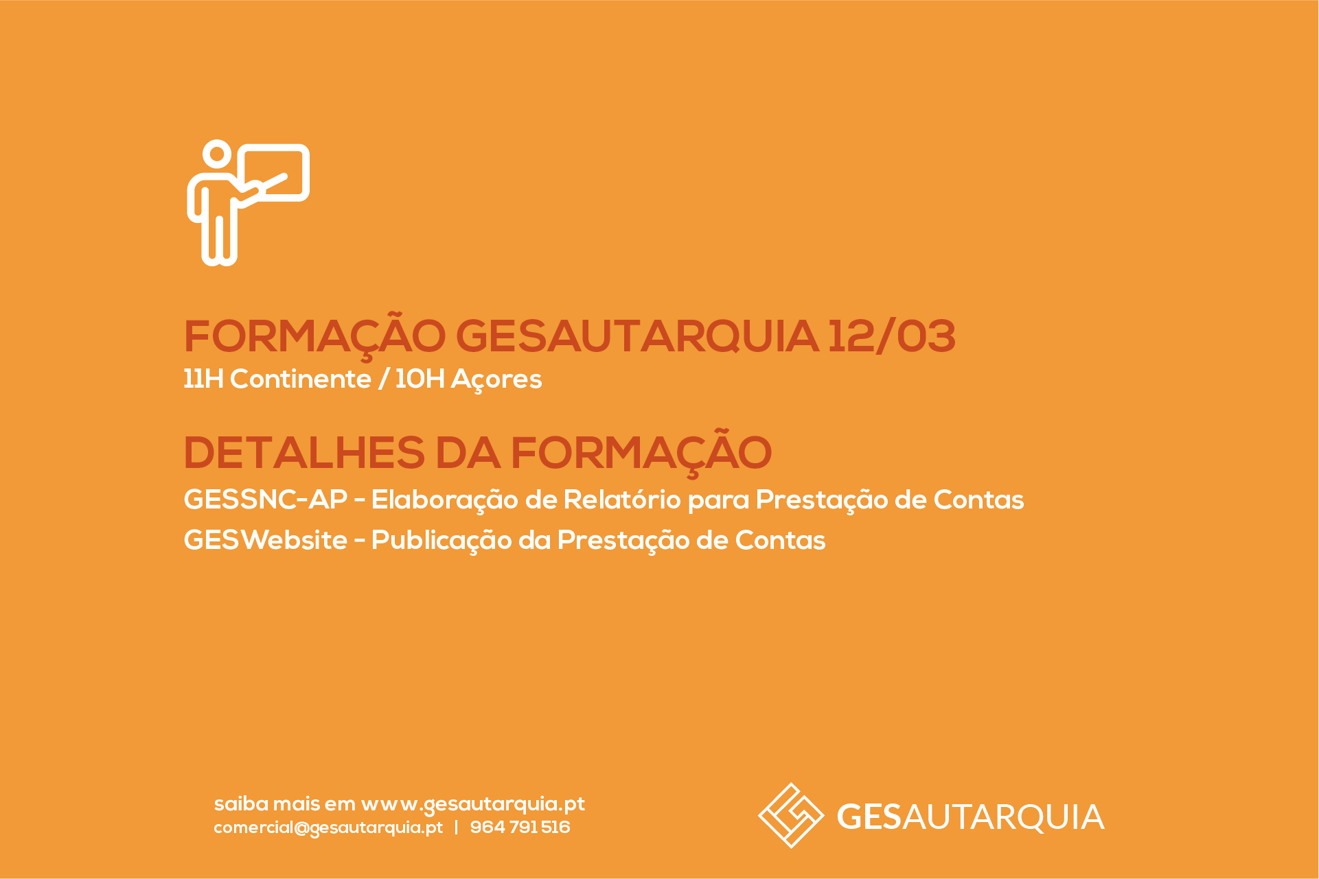 Formação Semanal GESAutarquia