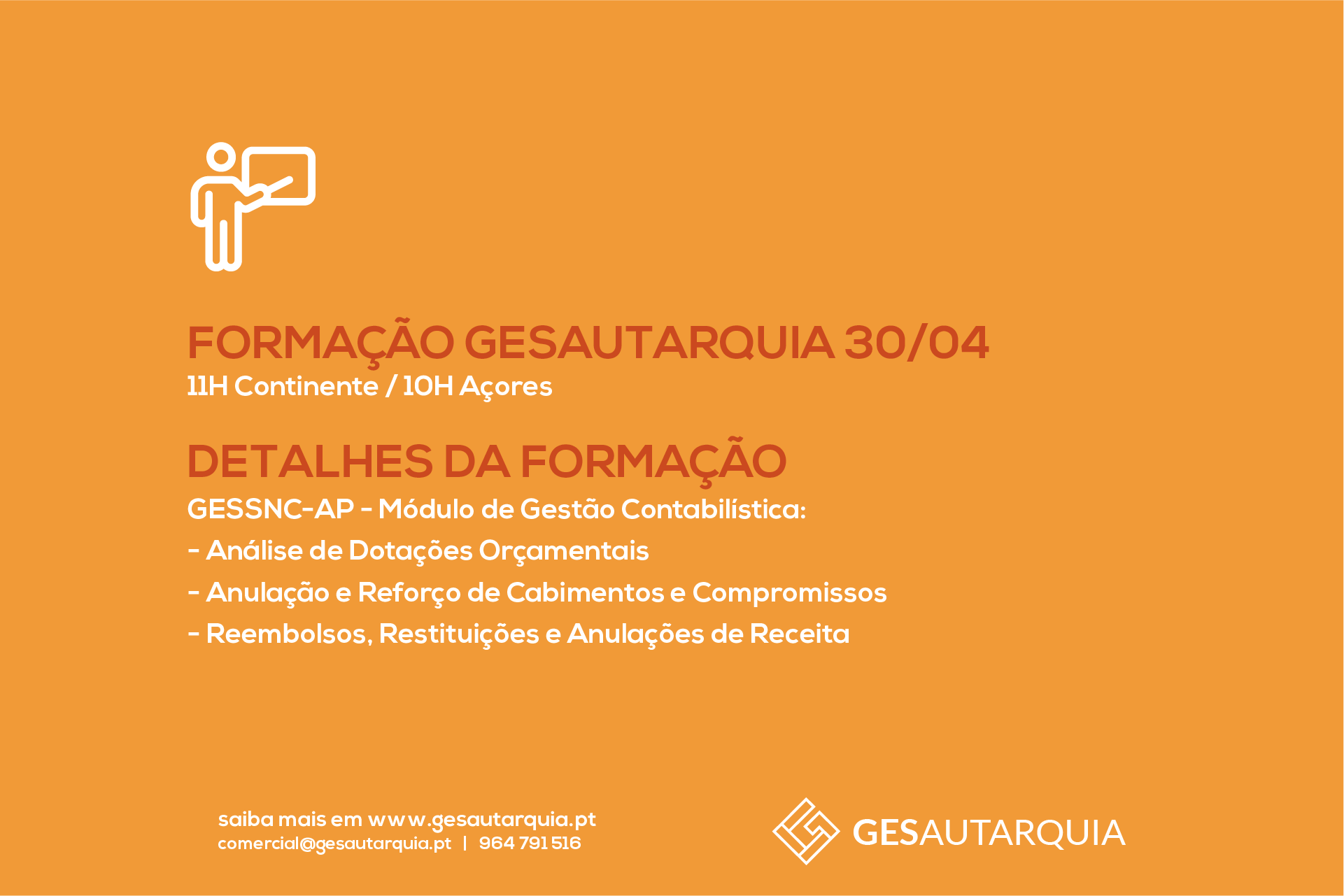 Formação Semanal GESAutarquia