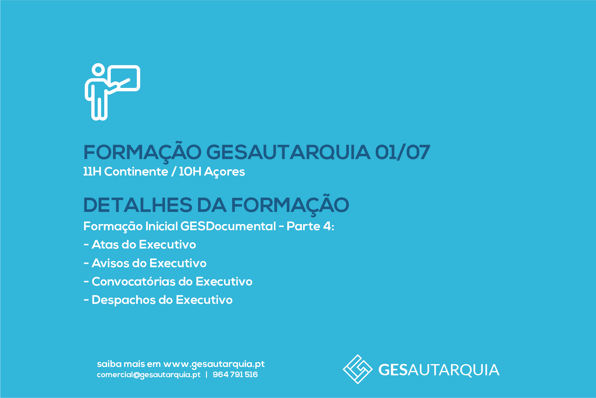 Formação Inicial GESAutarquia