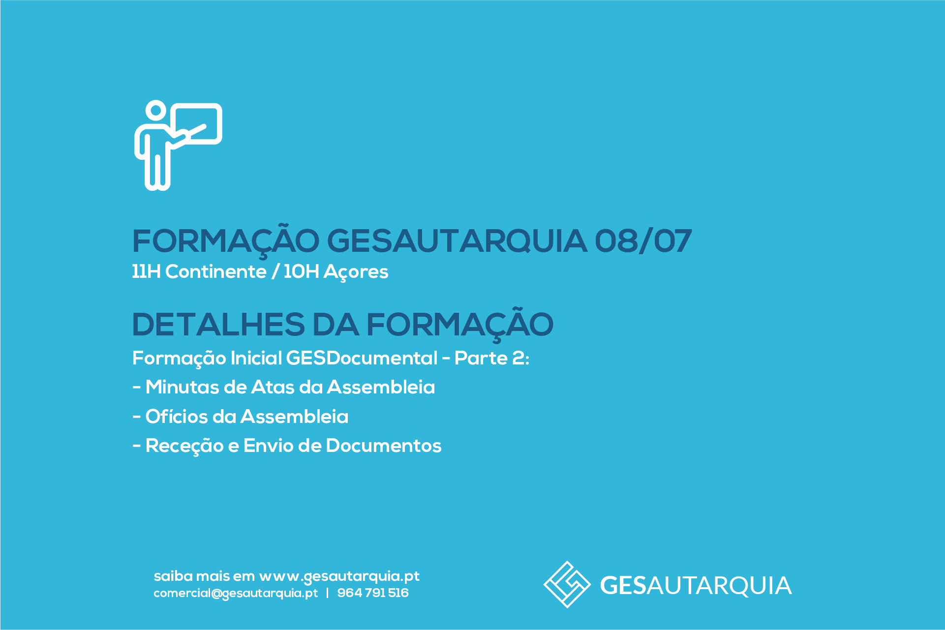 Formação Inicial GESAutarquia