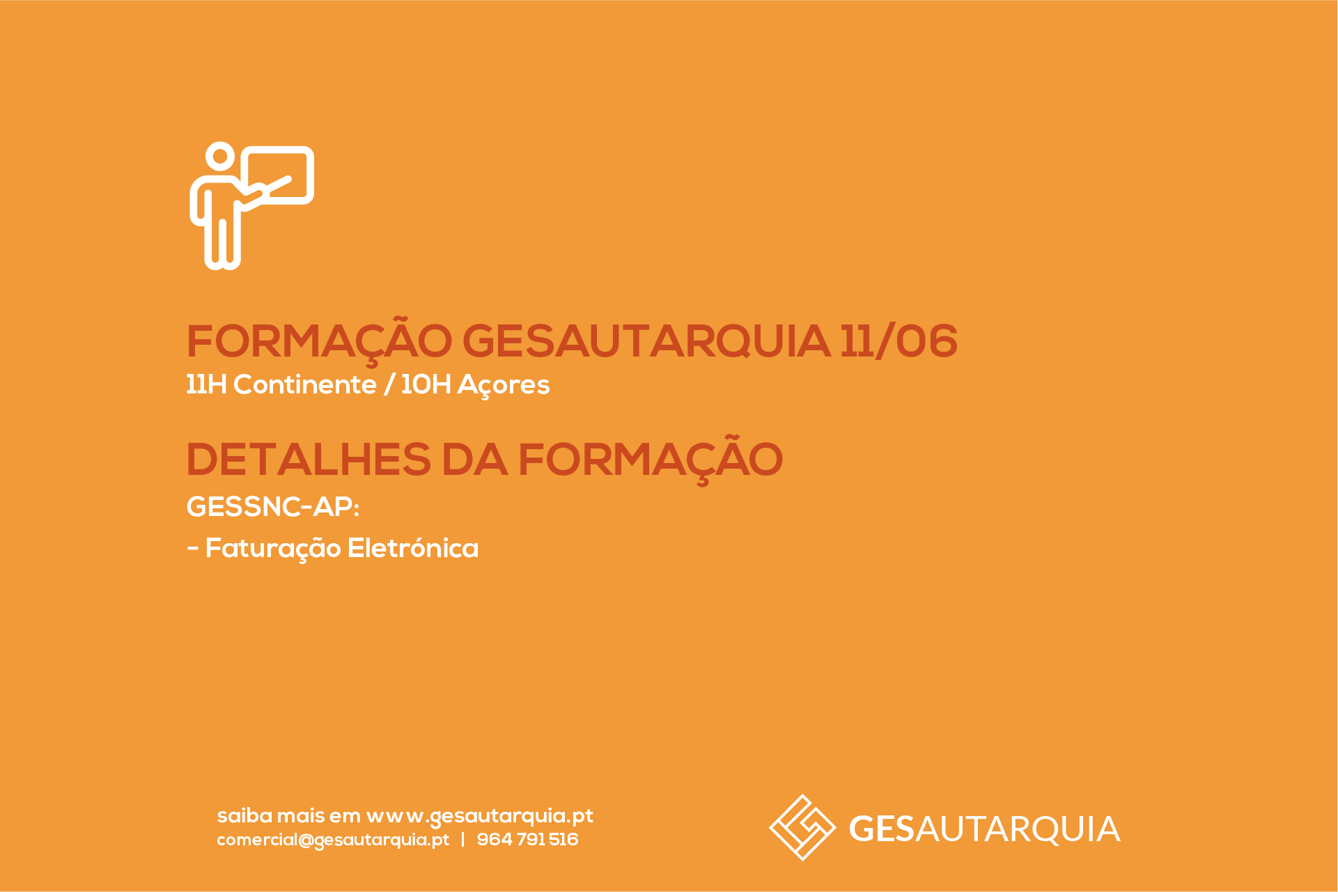 Formação Semanal GESAutarquia