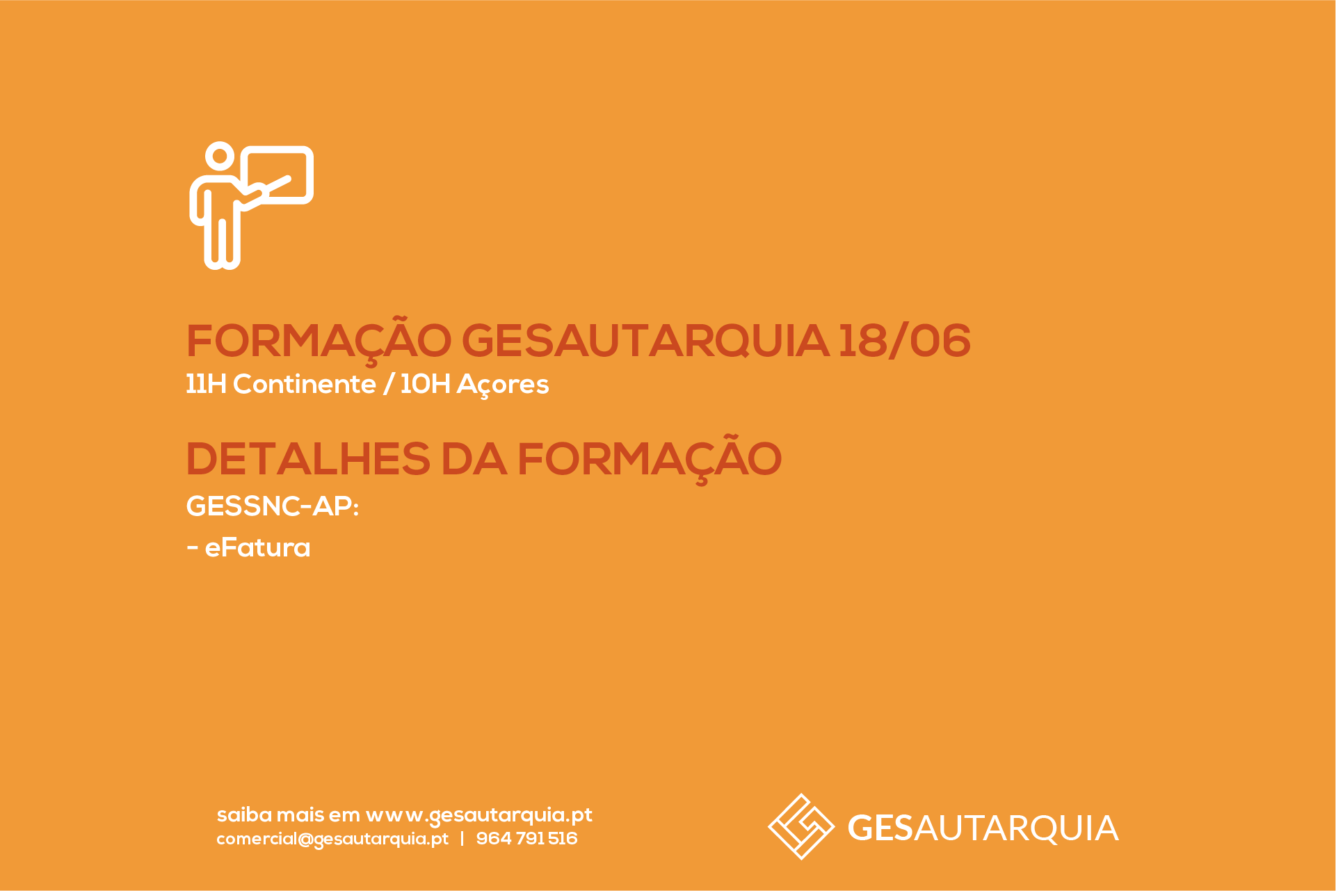 Formação Semanal GESAutarquia