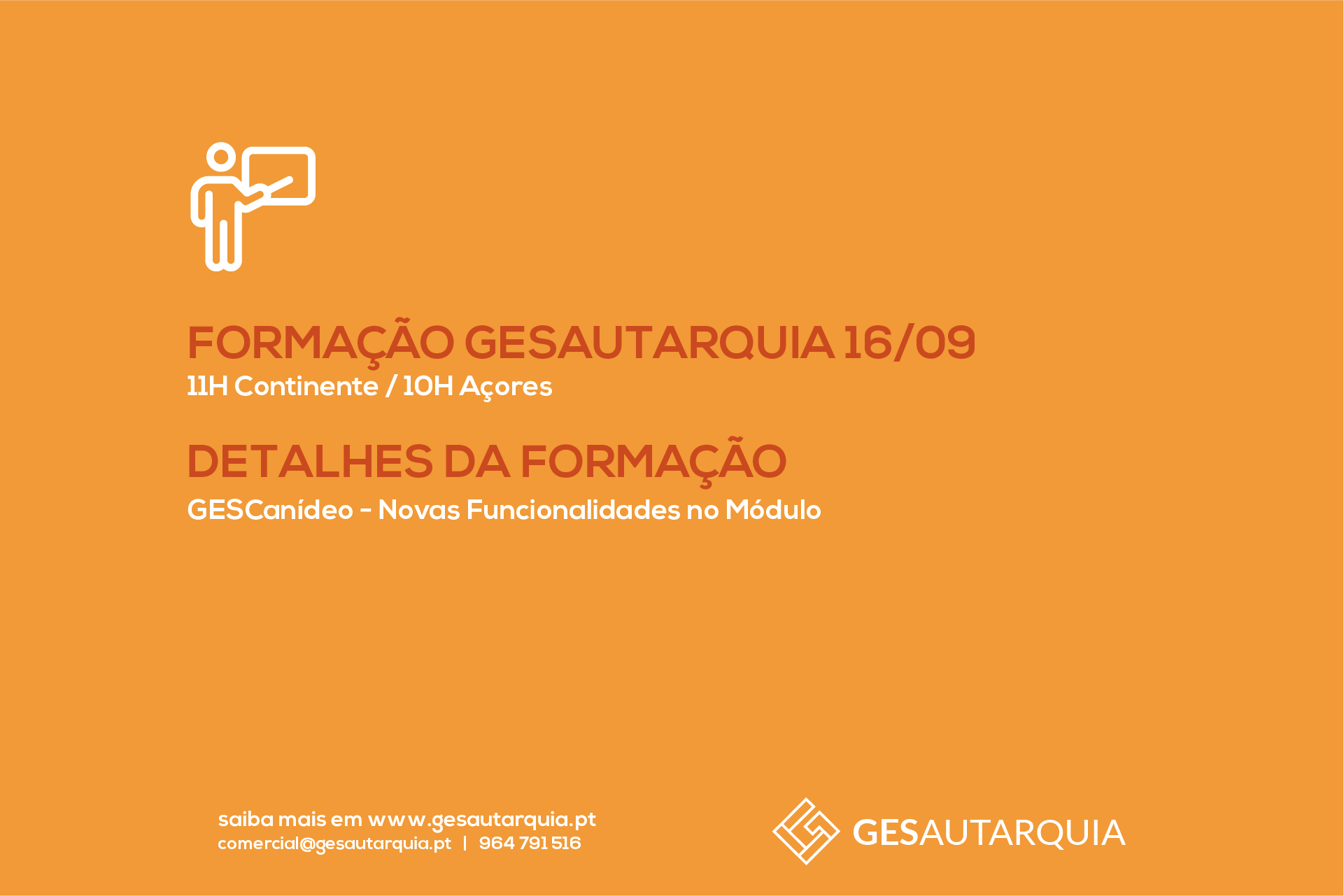 Forma&ccedil;&atilde;o Semanal GESAutarquia